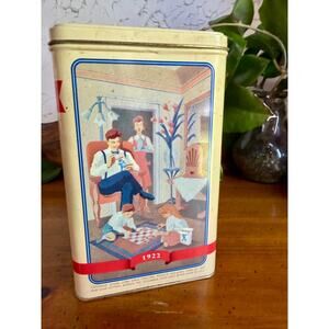 Vintage 1993 Cracker Jack 100th Anniversary Commemorative Tin Popcorn Canister